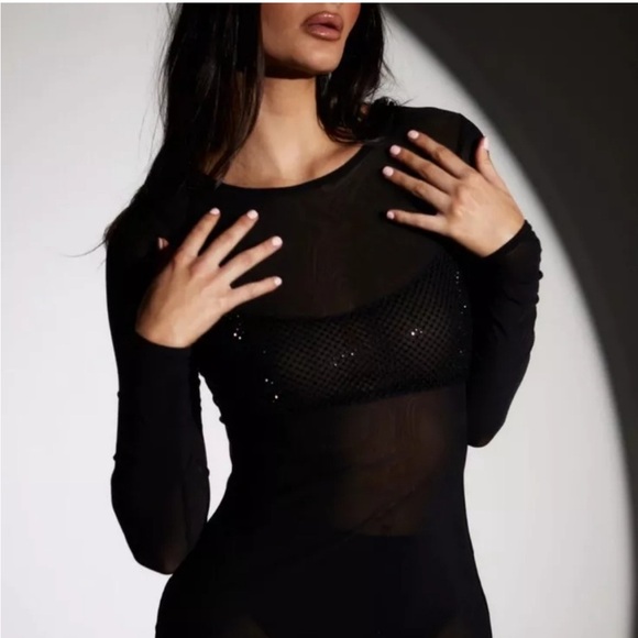 SLA black Soho Midi dress - Picture 5 of 14